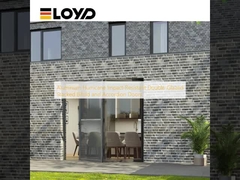 Alüminyum Kasırga Dayanıklı Çift Camlı Yüklü Çift Katlı ve Akordeon Kapıları